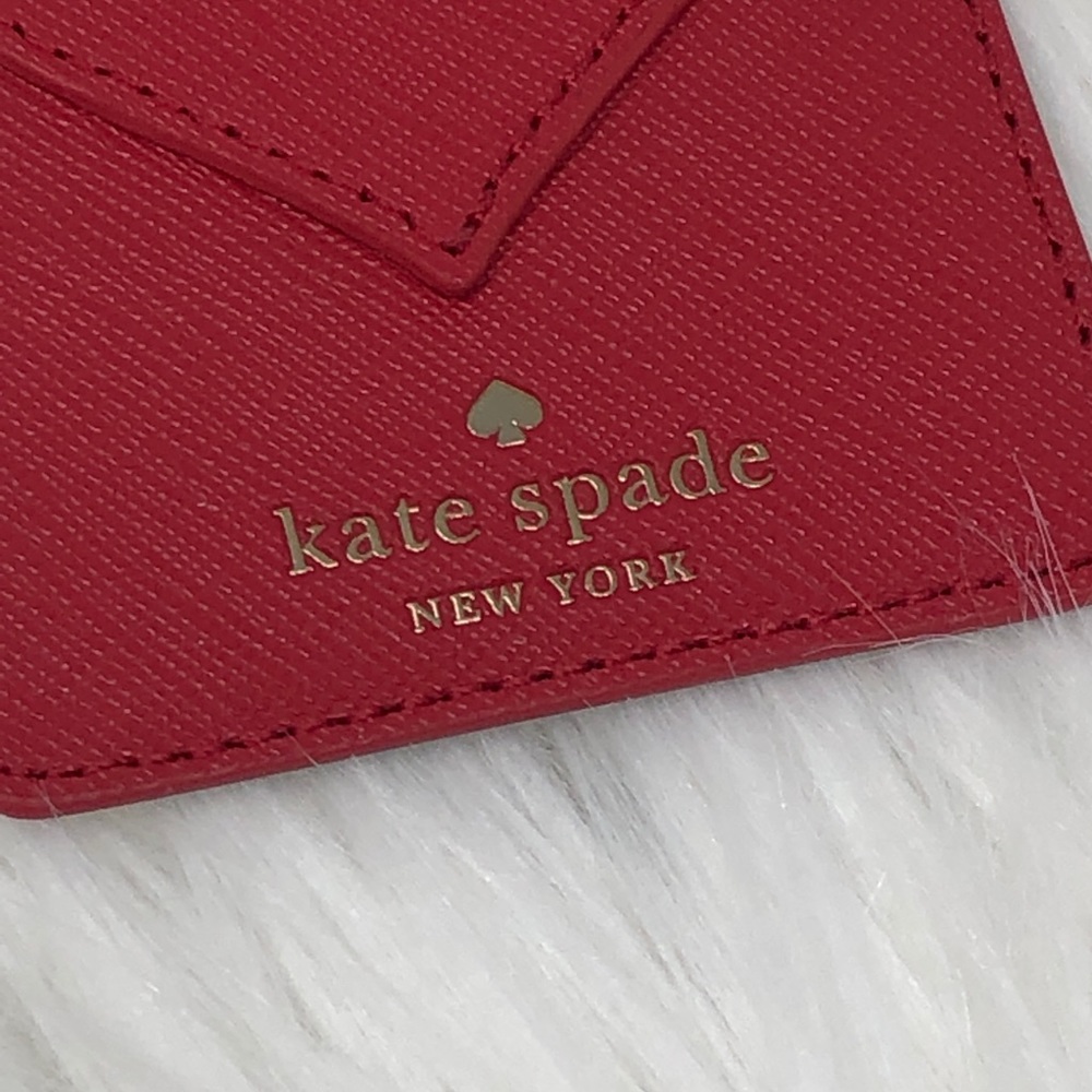 Kate Spade Red Heart Cardholder Sticker Phone - Picture 3 of 3